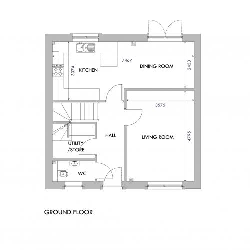 Iona ground floor floorplan