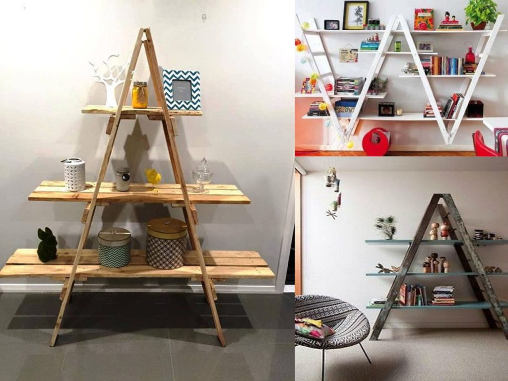 Upcycling stepladders