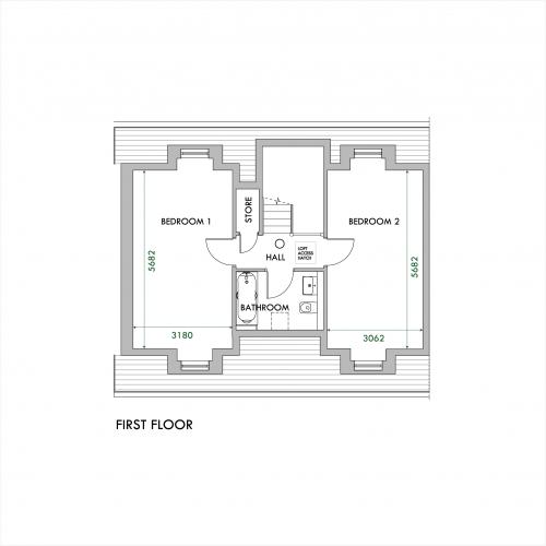 Ansdell first floor floorplan