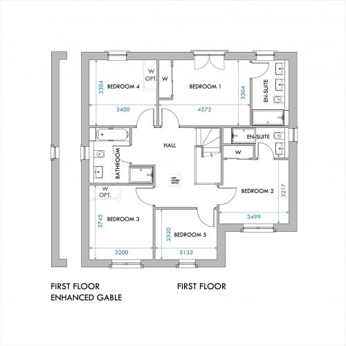 Harper first floor floorplan