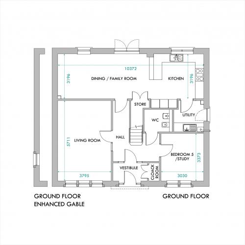 Swainson ground floor floorplan