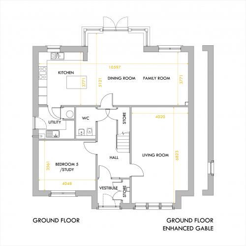Varella ground floor floorplan
