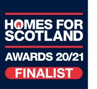 Homes for Scotland Finalist 2020/2021 logo 