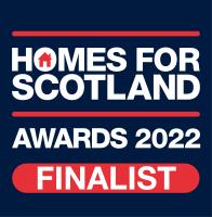 Homes for Scotland Finalist 2022 logo 