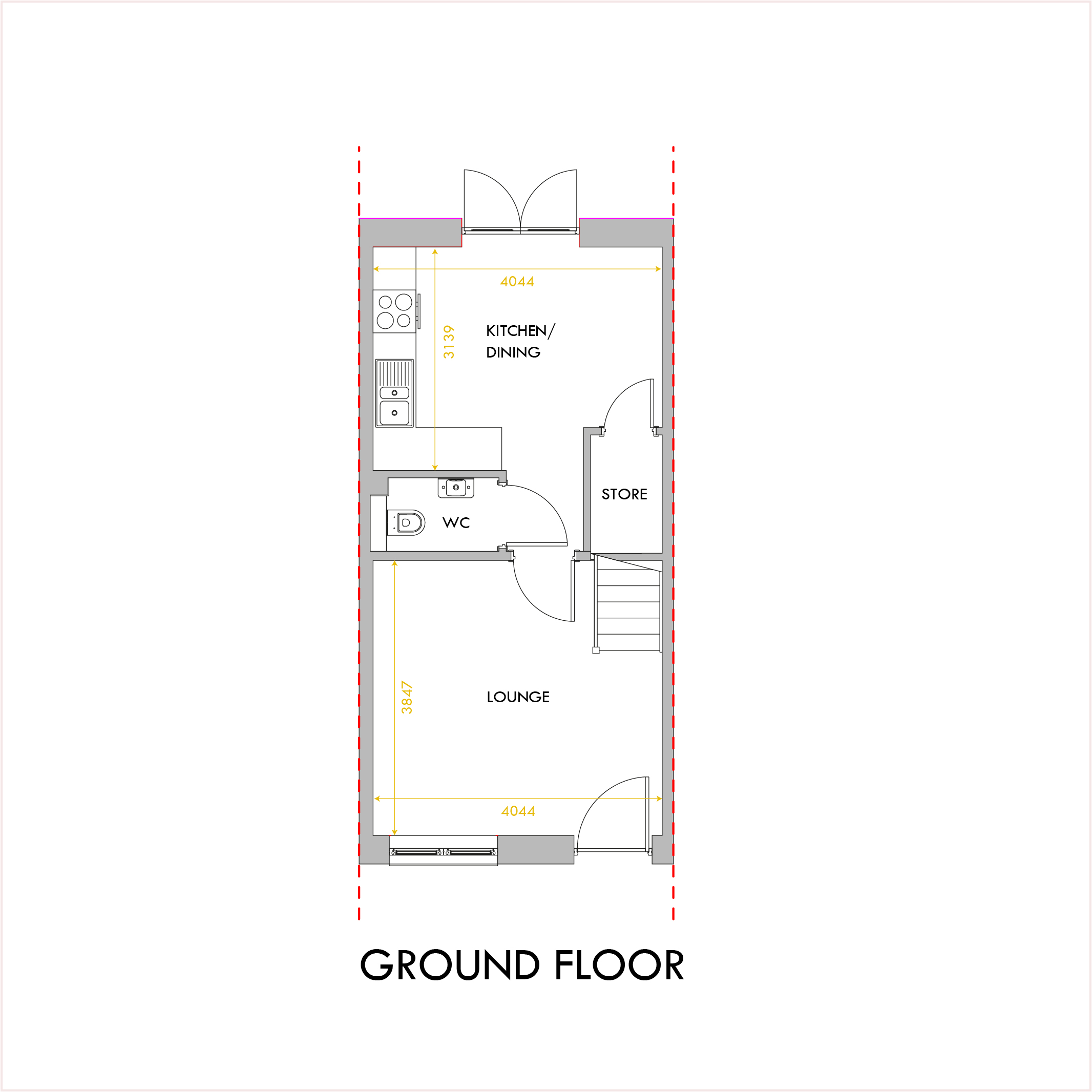 Alder ground floor plan
