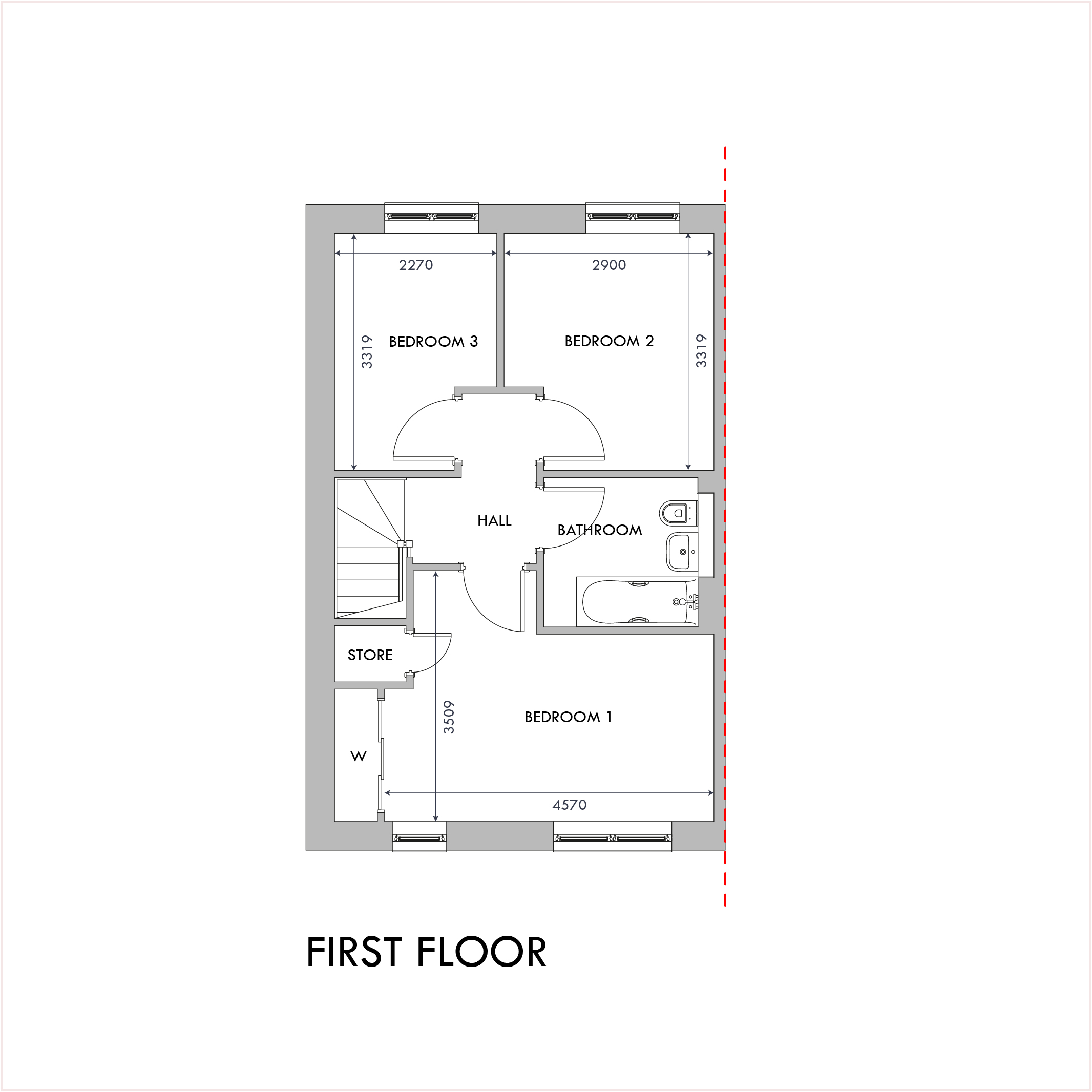 Birch first floor plan