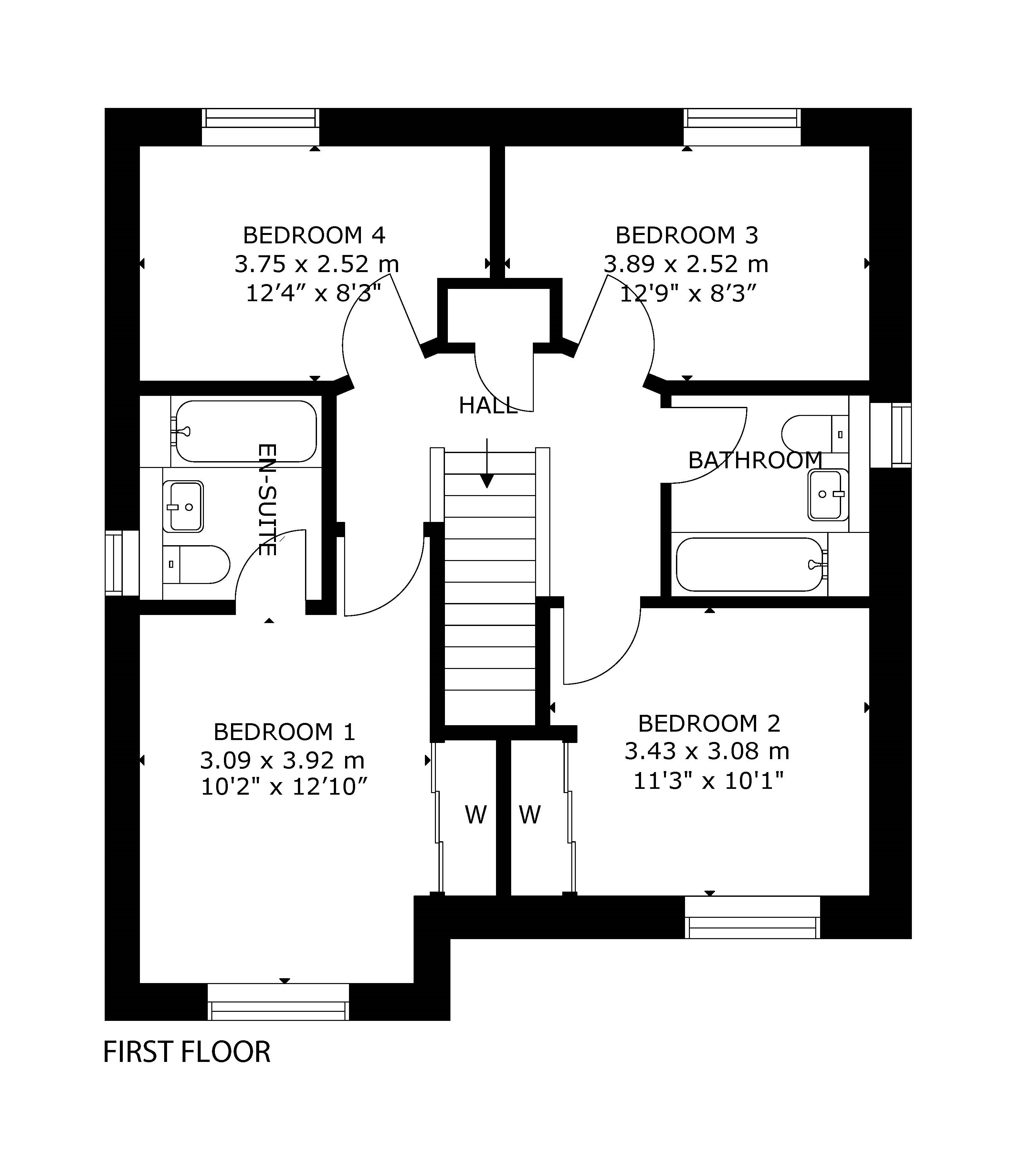 Forth first floor plan