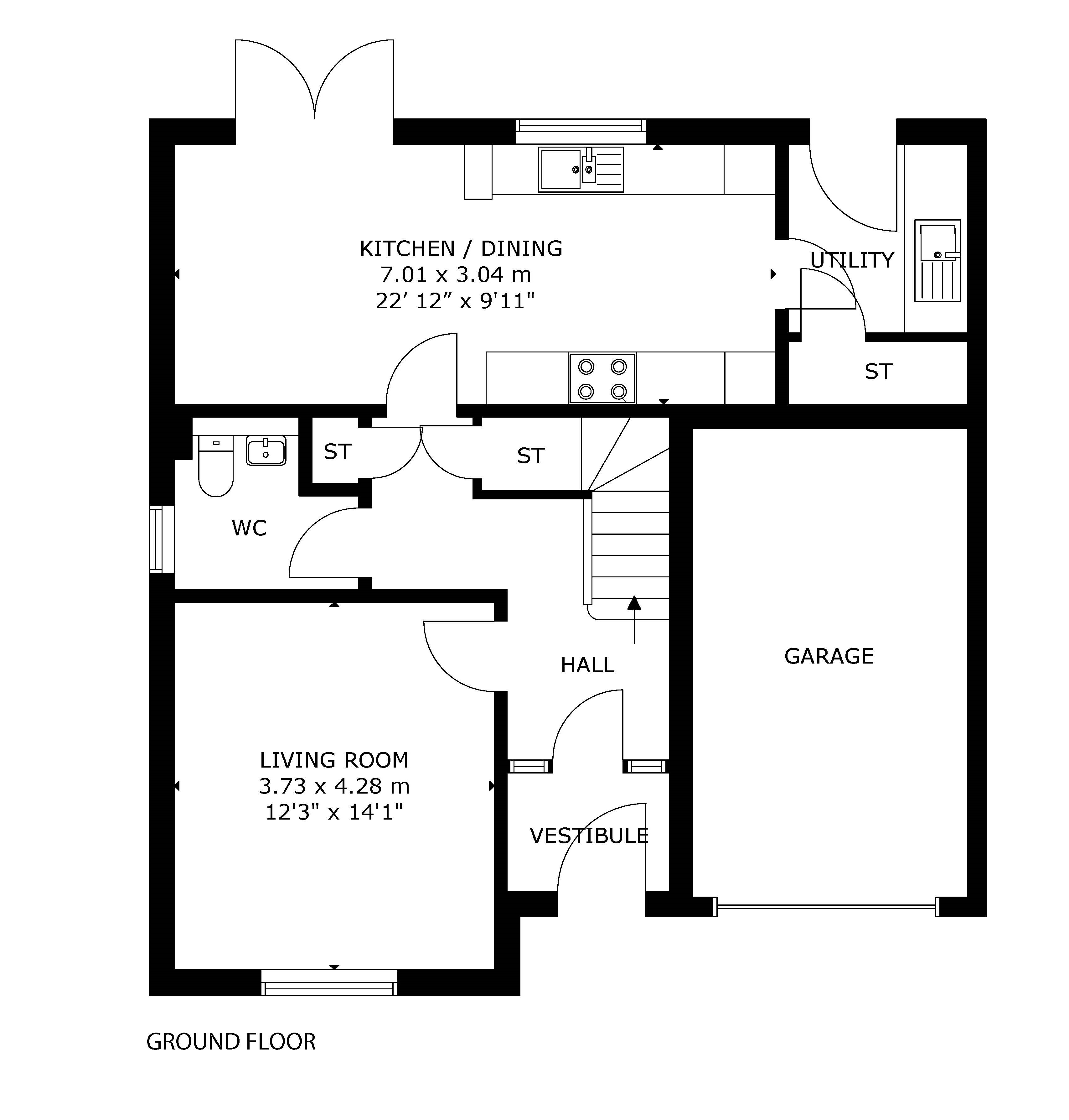 Tweed ground floor plan
