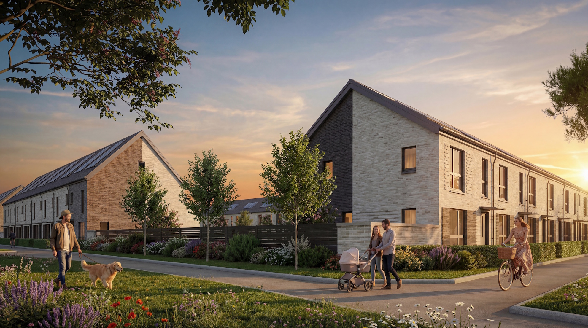 CGI of The Village development 