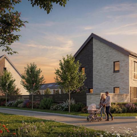 CGI of The Village development 