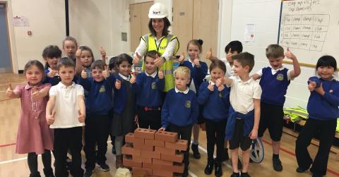 Construction in a box at Clovenfords Primary School