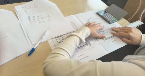 Women at desk