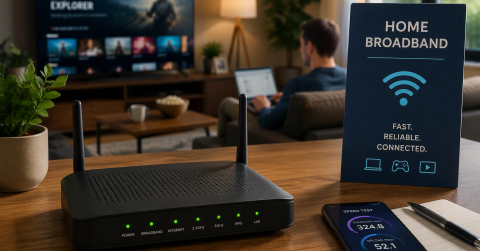 Home broadband equipment